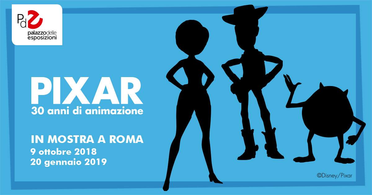 Pixar 30 Anni Di Animazione Celebrati Al Palazzo Delle